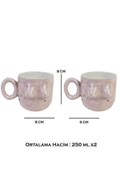 Hulganz Handmade Ceramic Artistic Glazed Mug Female with Nipples / Breasts Tea Coffee Cup Mug Cup