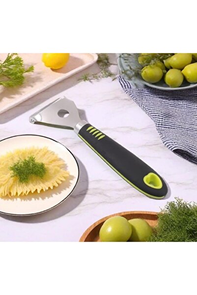 Hope مبشرة مطبخ من الفولاذ المقاوم للصدأ، قطعتان، مقشرة بطاطس ورقائق على شكل ...