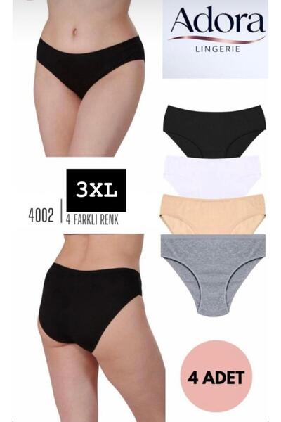 adora lingerie سراويل داخلية نسائية عبوة اقتصادية متعددة 3XL
