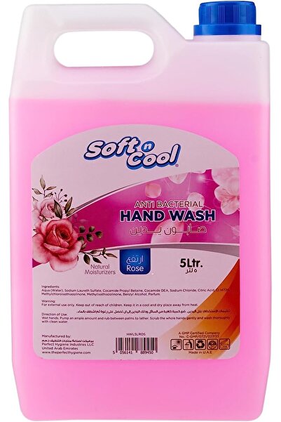 Soft N Cool Liquid Hand Wash Lemon | 99.9% Germ Protection | Biodegradable, P...