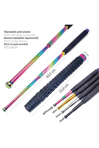 KORDAK Çelik Teleskopik A Kalite