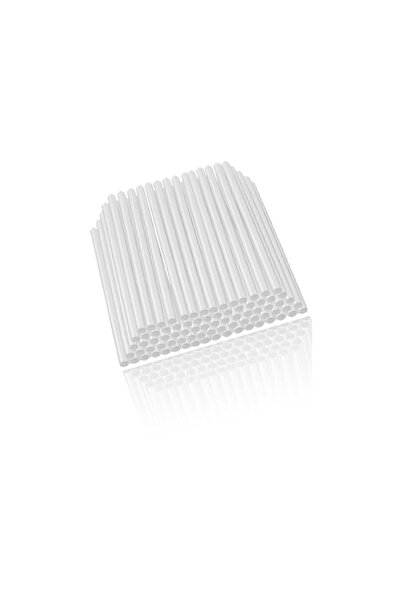 Generic Sweet seven 300 Pcs Clear Boba Straws - Jumbo Smoothie Straws, Individually Wrapped, 0.43" Diameter