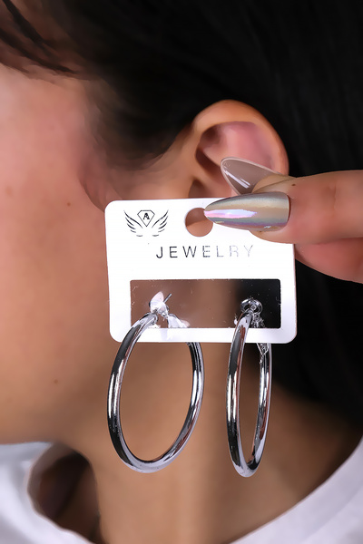 LOWEN AKSESUAR أقراط نسائية متوسطة الحجم