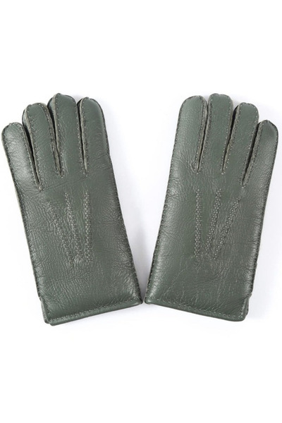 QNLYCZY Men's Lambskin Gloves with Merino Wool, Padded, Thick, Winter, Elegan...