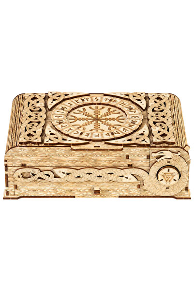 Wood Trick 3D Puzzle, Nordic Chest, WT, wood, 202 pieces