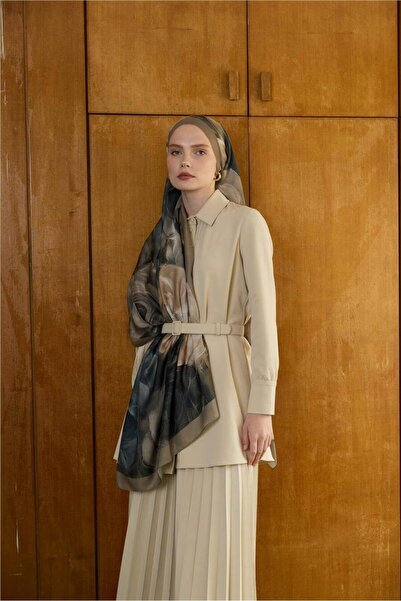 İpekhan Winter Bloom Soft Shawl 3068-10018