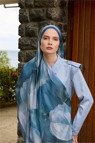 İpekhan Winter Bloom Soft Shawl 3067-10034