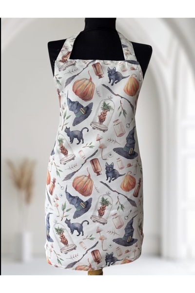 favori bonem Patterned Kitchen Apron Chef Apron Cook Clothing First Quality Chef Apron