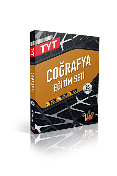 vip yayınları TYT Coğrafya Eğitim Seti Bronz
