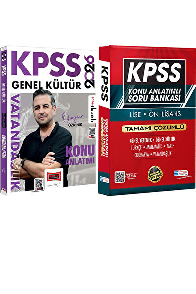 Yargı Yayınları 2026 KPSS Vatandaşlık Konu Anlatımı (Özgür Özkınık) - Lise Ön...