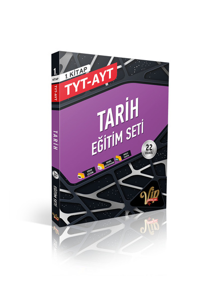 vip yayınları TYT-AYT Tarih Eğitim Seti 1. Kitap Bronz