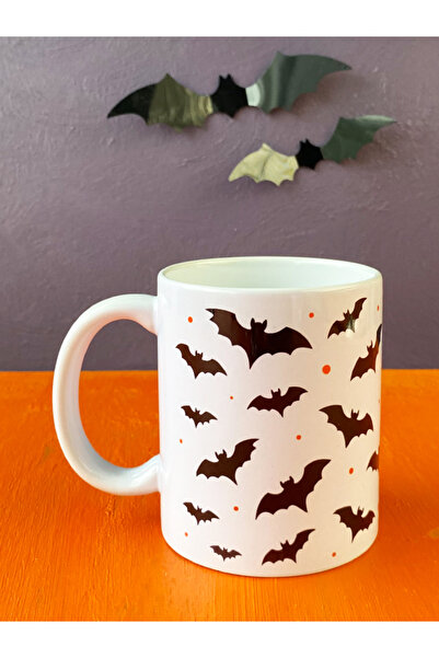 Hepsi Enteresan Candy Bat Pattern Halloween Cup, Halloween Cup