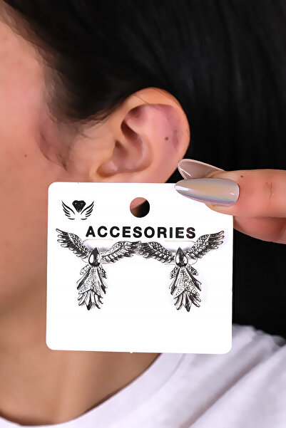 LOWEN AKSESUAR أقراط نسر النسر النسائية