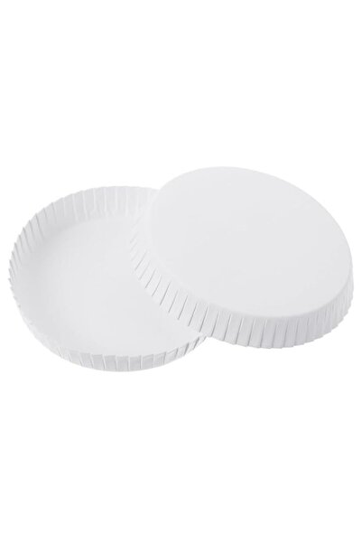 Generic YARNOW 100pcs Disposable Paper Cup Covers Coffee Tea Cup Covers Recycled Paper Drinking Cup Lids Co
