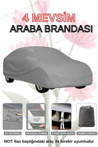 Dock GRİ AUDİ Q3 Sportback ARABA BRANDASI (4 MEVSİM)