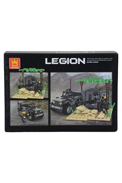 Wange لعبة بناء قاعدة الدفاع الأساسية مكونة من 204 قطعة