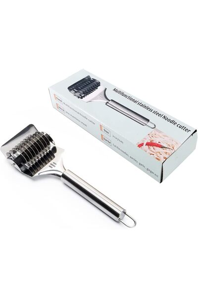 Hope 21x6.8 cm High Grade Stainless Steel Noodle Lattice Roller Docker Dough ...