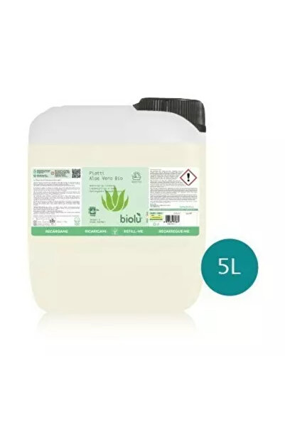 Biolu Detergent ecologic de vase cu aloe vera, 5L