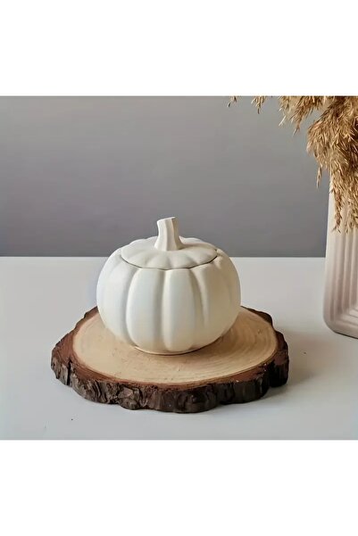 Karma Kabak Formlu Kapaklı Dekoratif Obje - Takı & Şekerlik