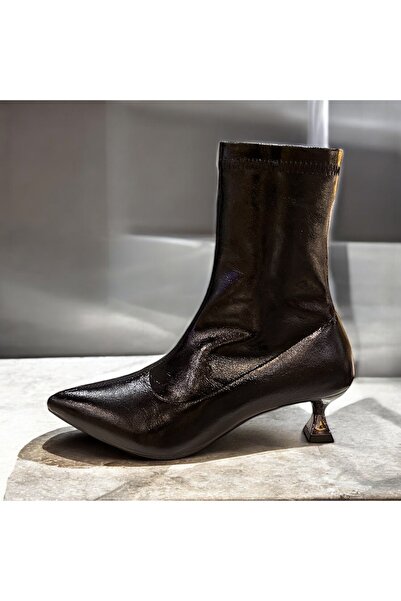 runa shoes alçak topuk streç topuklu bot