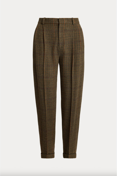 Polo Ralph Lauren Wool Pleated Tapered Pant