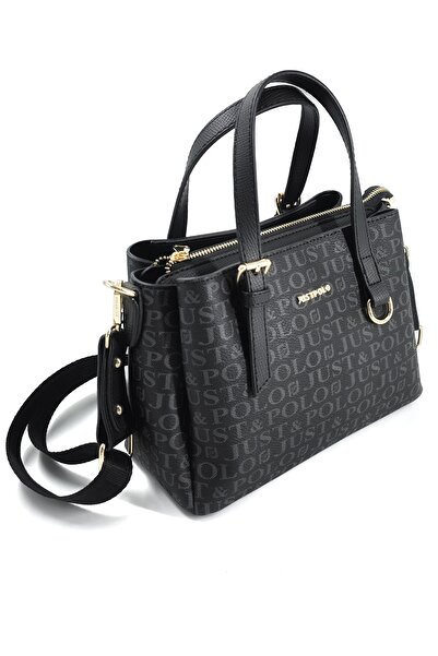 Just Polo Original Women's 3-Compartment Luxury Soft Leather Adjustable Crossbody Shoulder Bag Wallet Konbini