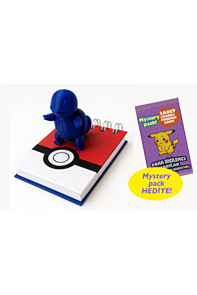 PAKLON Squirtle 3D Model Hardcover Notebook