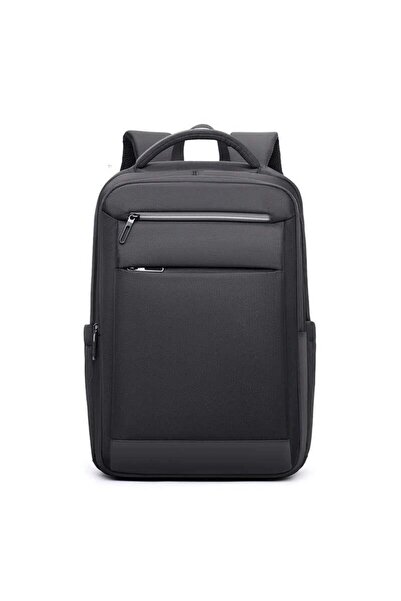 FASHION حقيبة كمبيوتر محمول سوداء 26018 خفيفة الوزن للسفر والعمل وحقيبة ظهر ك...