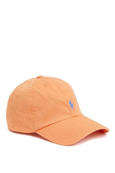 Polo Ralph Lauren Turuncu Logo Nakışlı Unisex Çocuk Şapka