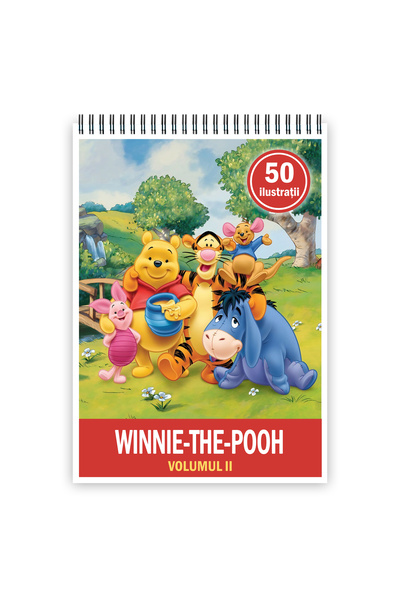Legendary Gifts Carte de colorat, 50 de ilustratii Winnie-the-Pooh - Volumul ...