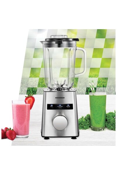 Heinner Blender de masa Avallon 800 HBL-HE800SS, 800W, functii: zdrobirea ghetii, Smoothie, Pulse, b