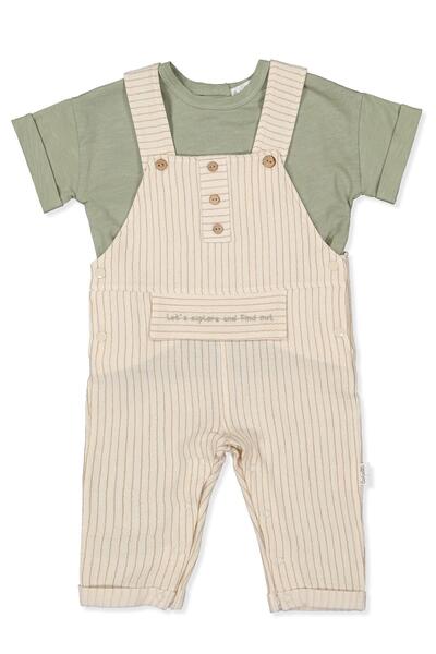 Bebetto MÜSLİN SALOPET 2Lİ TAKIM (MY GALAXY) BEJ