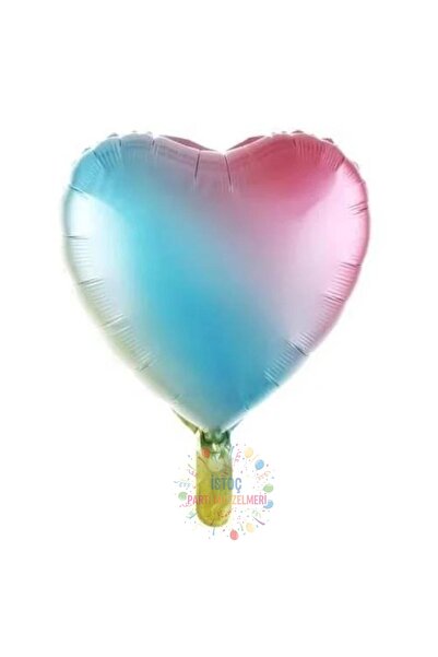 İSTOÇ PARTİ Rainbow Color Heart Foil Balloon