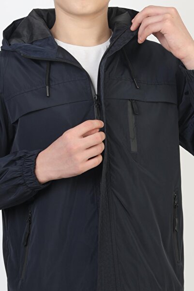 ASYAKİDS CLUB Boy's Hooded Pocket Lined Seasonal Raincoat