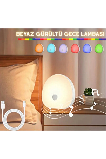 Yuvam Atölye BEYAZ GÜRÜLTÜ CİHAZI - BEBEK/YETİŞKİN İÇİN RENKLİ IŞIKLI 10 FARK...