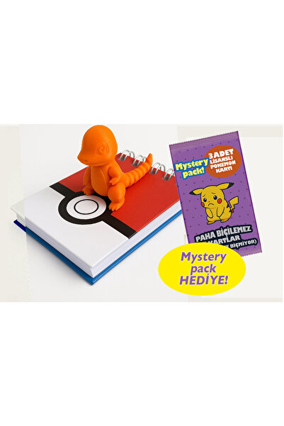 PAKLON Charmander 3D Toy Hardcover Notebook