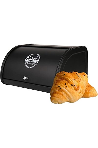 The Bros Lrge Bred Box Roll Top Lid Metl Kitchen Storage Container Bred Bgels & Dry Food