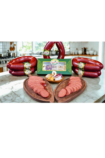 Gülderen Şarküteri Afyon Sucuğu 10 Kg(Lokum Hediyeli)