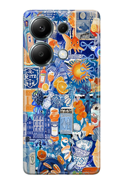 Xiaomi Redmi Note 13 Pro 4G Compatible Printed Soft Silicone Transparent Phone Case