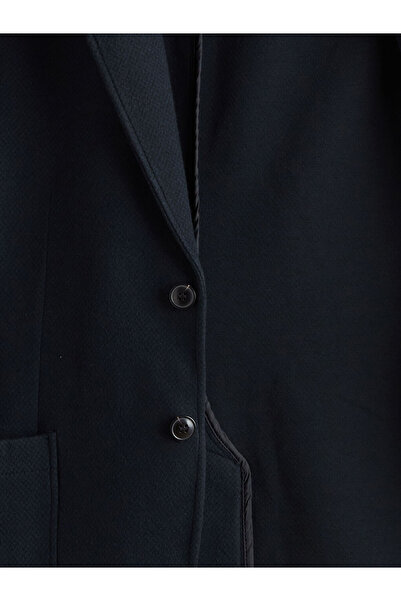 LC Waikiki Ανδρικό μπλέιζερ μπλέ σταντάρ τύπου Navy Blue