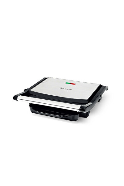 SAACHİ Grill Press & Sandwich Maker with Automatic Temperature Control, Non-Stick Plates, Cool-Touch