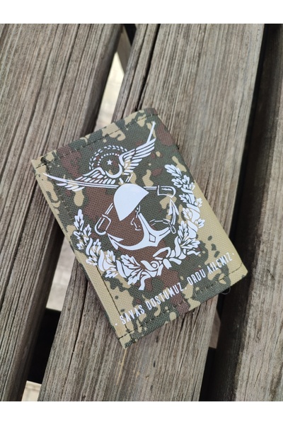 JANJAN Military Wallet, Sports Wallet, Neck Wallet, Fabric Wallet, Velcro Wallet, Hook and Loop Wallet