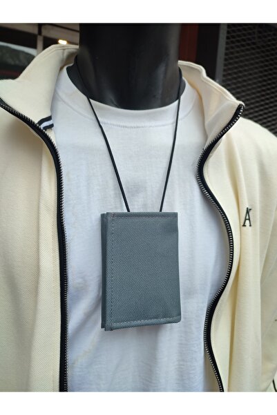 JANJAN Asker Wallet, Sports Wallet, Neck-Hanging Wallet, Fabric Wallet, Snap-Fastened Wallet, Snap-Fastened Wallet