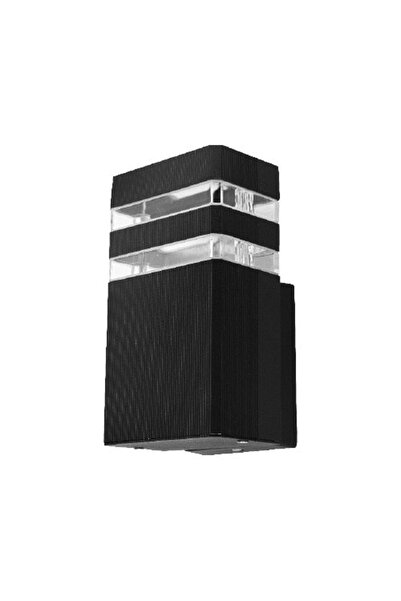 Klaus Lampa De Perete Negru Ip54 1XGu5.3 Alu.+Pc 100*110*200Mm, KE46411 (20)