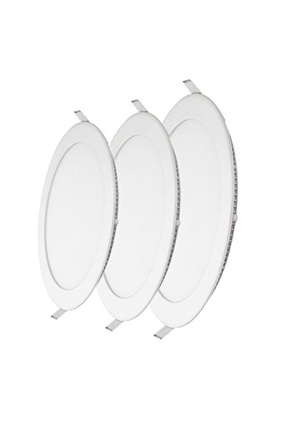 Klaus Recessed Round LED Panel 12W 840Lm 4500K Ø155, KE35416K (30)