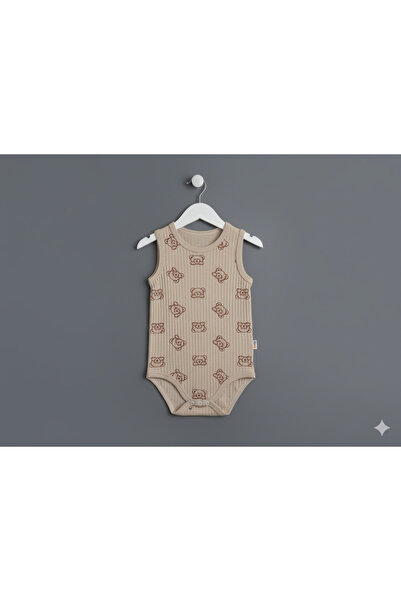 Selvira 100% Cotton Sleeveless Baby Bodysuit