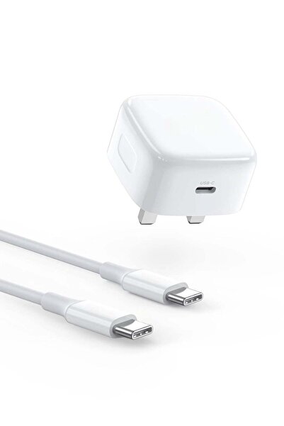 Generic Original iPhone 15 20W Fast Charger Foldable USB C Power Adapter with 60W Cable for iPhone 15 Pro Ma