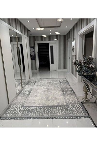 Home Kaymaz tabanlı makinede yıkabilir kolay silinebilir leke tutmaz yolluk s...