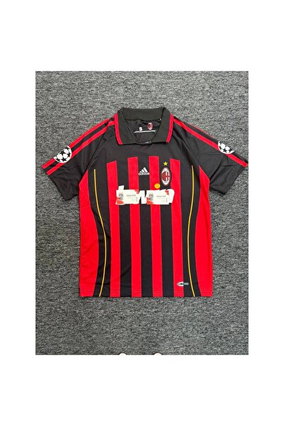 Alaturka Mix A.C MİLAN 2007 SEZON İNZAGHİ RETRO FUTBOL KIRMIZI YETİŞKİN FORMASI
