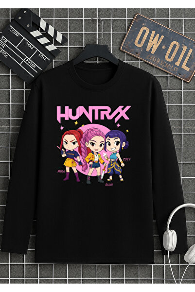 RYO FASHİON HUNTRIX RUMİ, ZOEY. TRIOCĂ IMPRIMATĂ MİRA, JİNU, MÂNĂ LUNGĂ, NEGRĂ